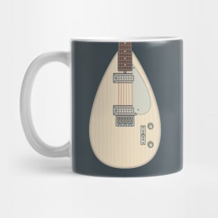 Teardrop Guitar Mug